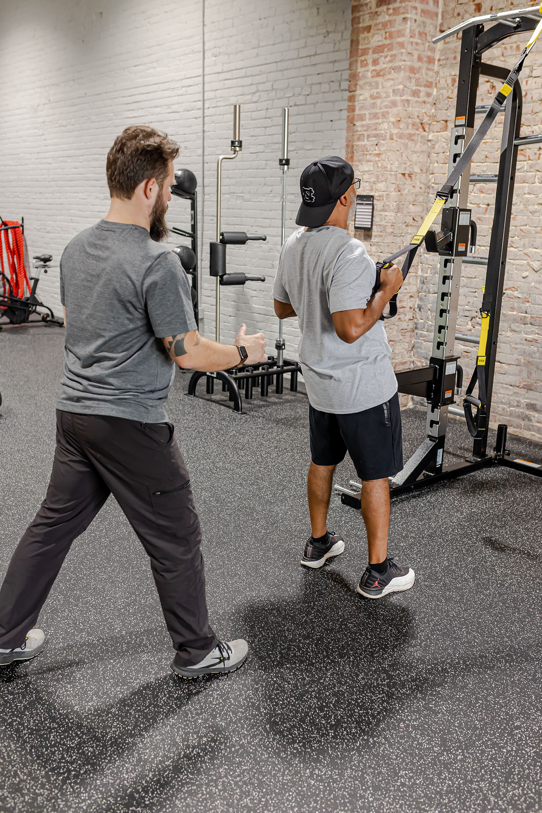 Coach-led TRX training